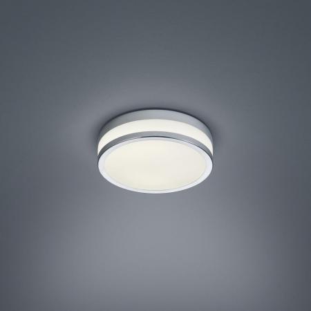 Runde Helestra ZELO LED Deckenleuchte in Chrom ø22cm IP44